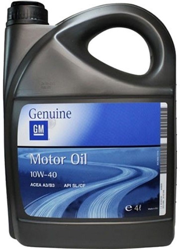 Олива моторна GENERAL MOTORS Motor Oil 10W-40 4 л (1942045)